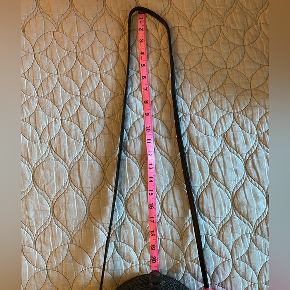 NWOT | Round Rattan Boho Bag — Black - Picture 11 of 11